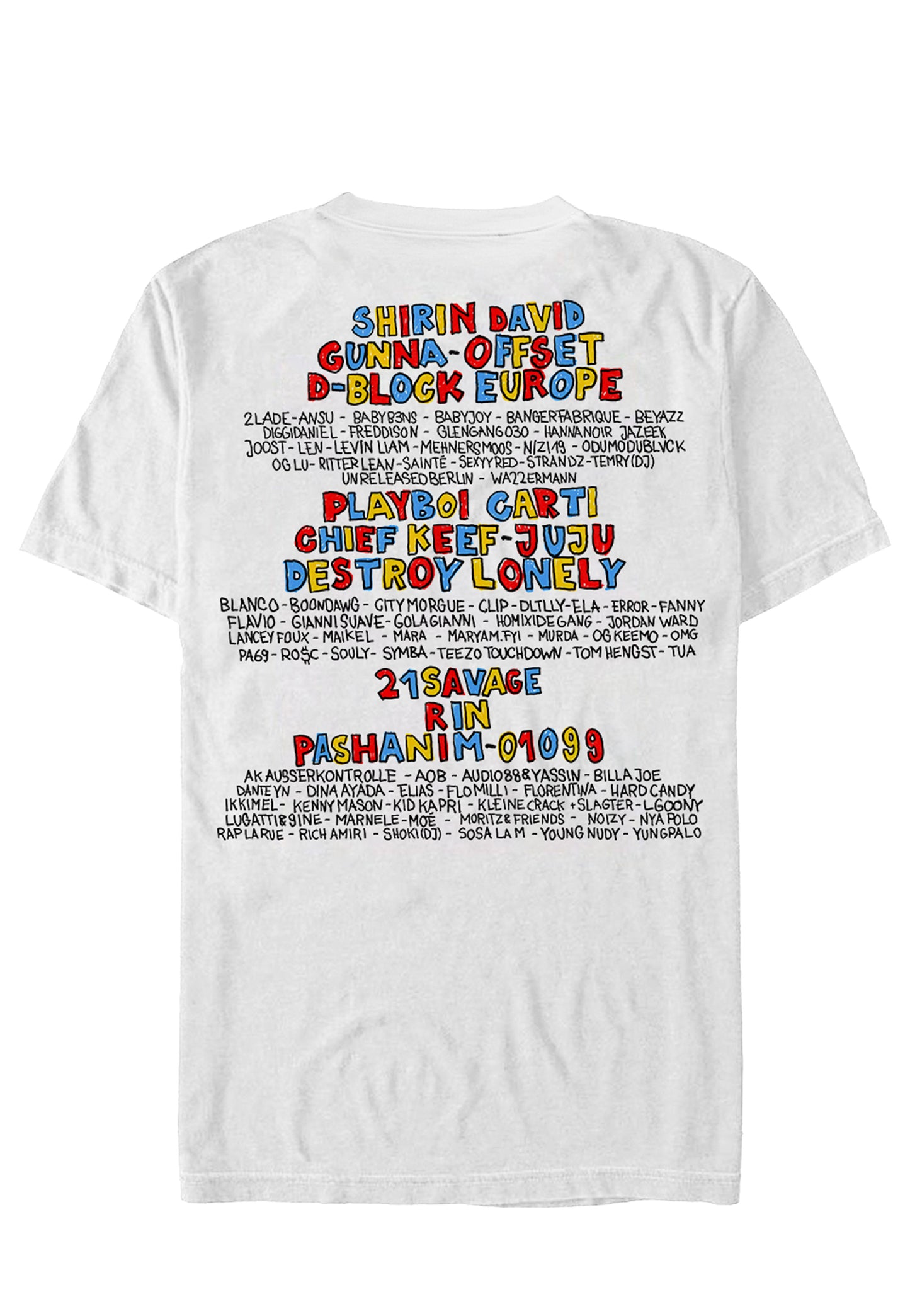 Splash! Festival - Kiddy White - T-Shirt | Men-Image