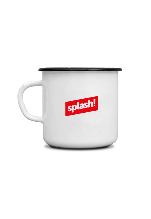 Splash! Festival - Lumpige Tasse Emaille White - Mug | Neutral-Image