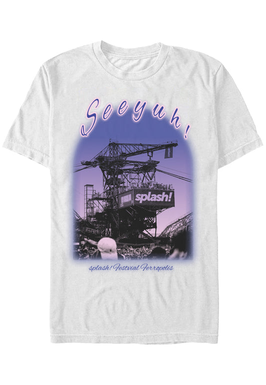 Splash! Festival - Airbrush White - T-Shirt | Men-Image